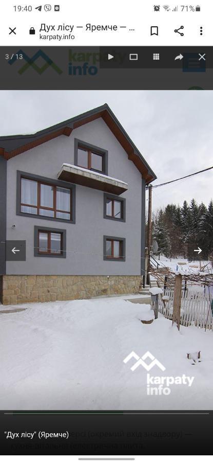 Дух Лісу Villa Iaremcea Exterior foto